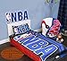 Exclusive NBA Basket Ball Collection 4 Pcs Twin Comforter Quilt & Sheet Set Official Licensed New