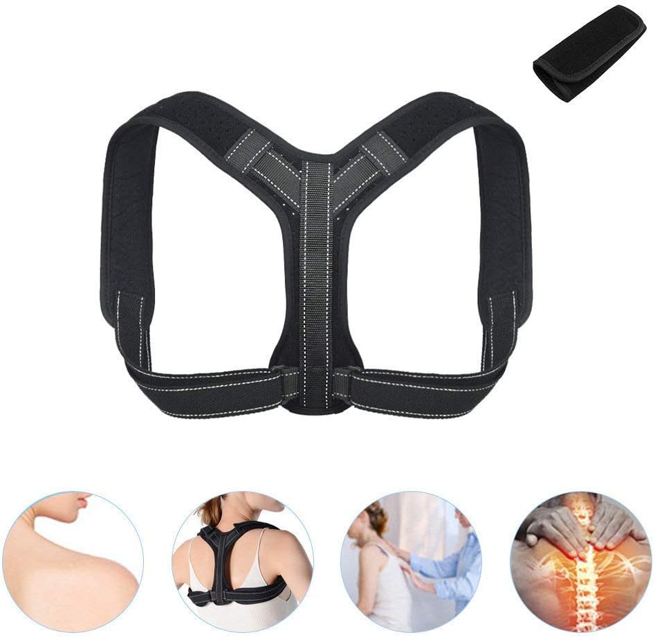 scoliosis back brace for women full back, Adjustable humpback
