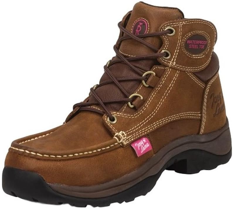 tony lama lace up work boots