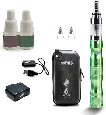 Amazon 電子タバコkamry X6 正規品 特典あり リキッド2本プレゼント グリーン 電子たばこ