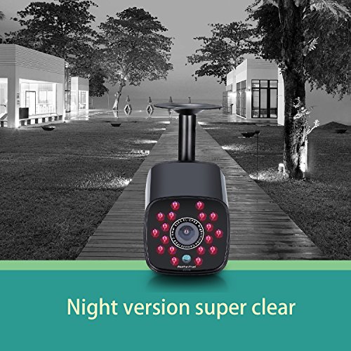 Anni 4CH DVR 960H Video CCTV Security System 4PCS 1500TVL Weatherproof Outdoor Cameras Surveillance Kit, Free iOS Android APP, Motion Detection Email Alert, IR Night Vision 65FT, NO Hard Drive - Thumbnail 3