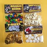 12 treat labels, Impulse Grenade, Boogie Bomb, V-Bucks, Medkit, bag labels, party favors,party decoration, Fortnite Birthday Party Favors