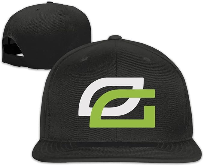 Man & Women MLG Optic Gaming LogoÂ Flat Bill Hat Black