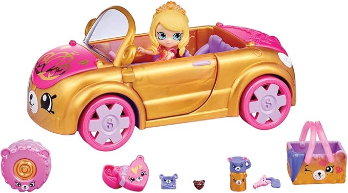 shopkins rainbow beach car
