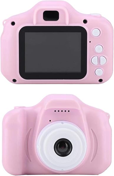 Deror Kid Camera X2 Mini Portable 2 0 inch IPS Color Screen Childrens Digital Camera HD 1080P CameraPink