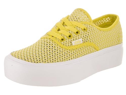vans yellow platform
