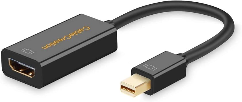 Mini Displayport To Hdmi Adapter Projector And More Black Microsoft Surface Pro Dock To Hdmi 6 Feet Cable For Macbook Air Pro Deorna 4k Mini Dp Thunderbolt Compatible Monitor Computer Accessories Peripherals Cables