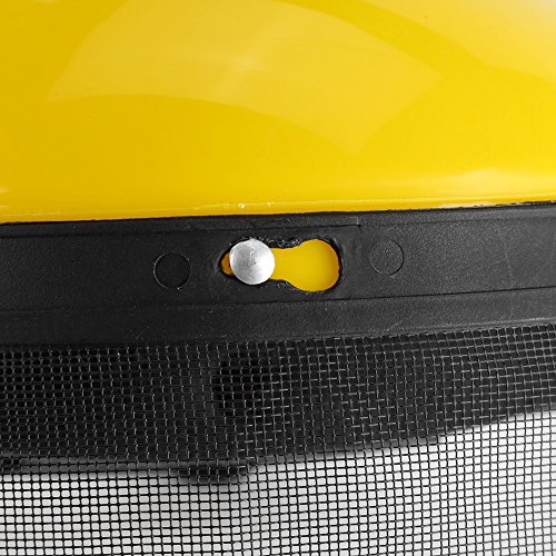 SoarUp Face Shield Safety Helmet Hat with Adjustable Full Face Mesh Visor for Logging Brushcutter Forestry Protection Mask