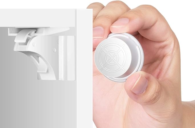 Magnetische Kindersicherungsschlösser – 12 Schlösser + 3 Schlüssel für