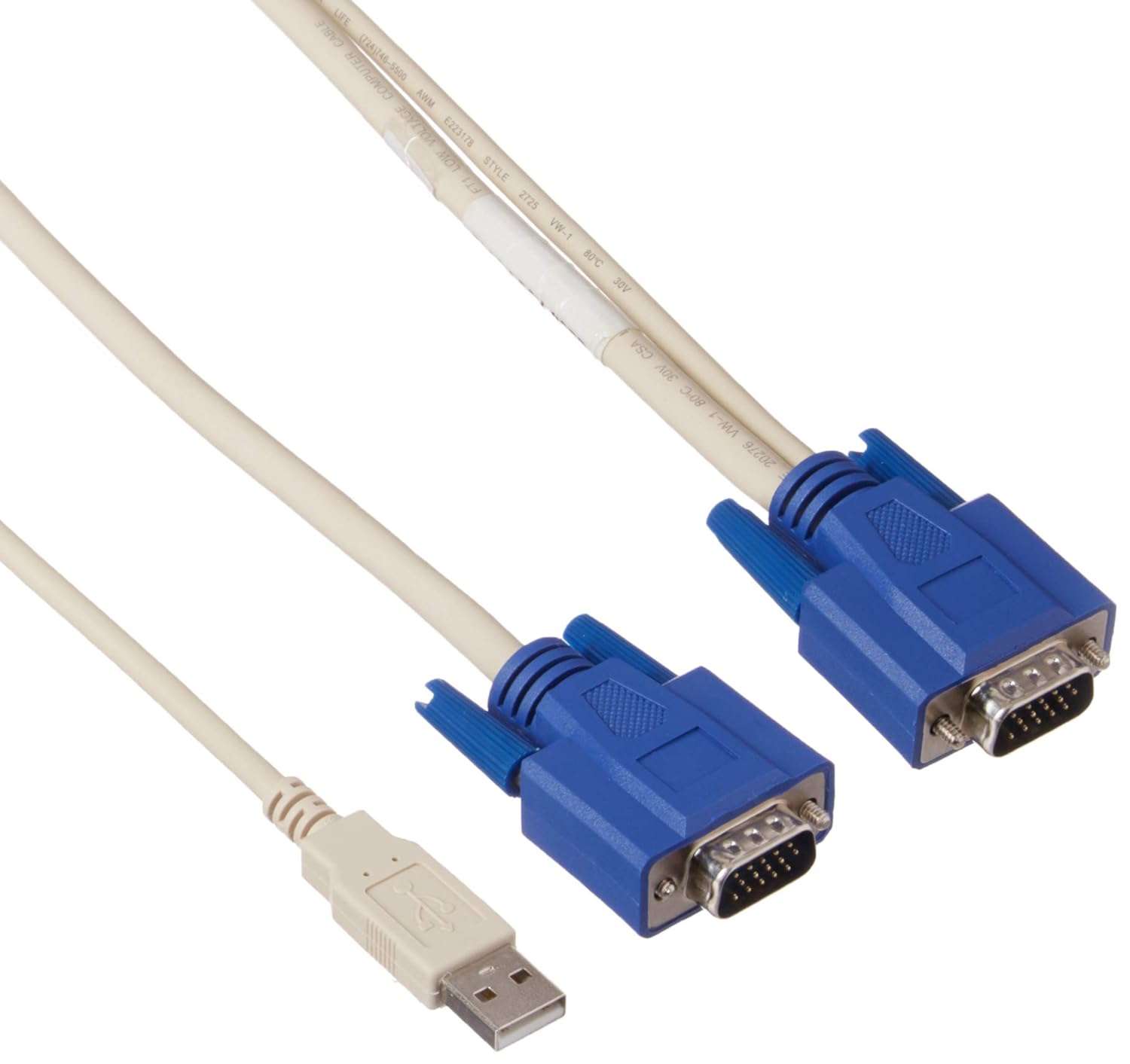 BLACK BOX EC KVM Cable, VGA+USB, 1,8m Server KVM Cable Amazon.de