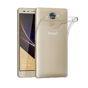 Huawei Honor 7 Hülle Case, AICEK Ultra-Clear Honor 7 Case Silikon Soft TPU Crystal Clear Premium Durchsichtig Handyhülle Schu