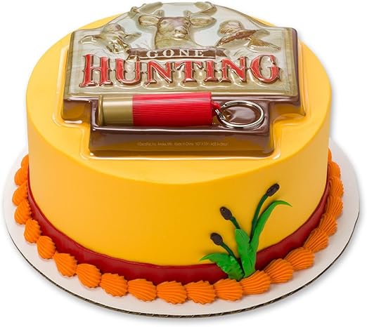 Amazon Com Gone Hunting Bullet Keychain Cake Decoration Kit