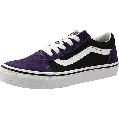 vans old skool purple black