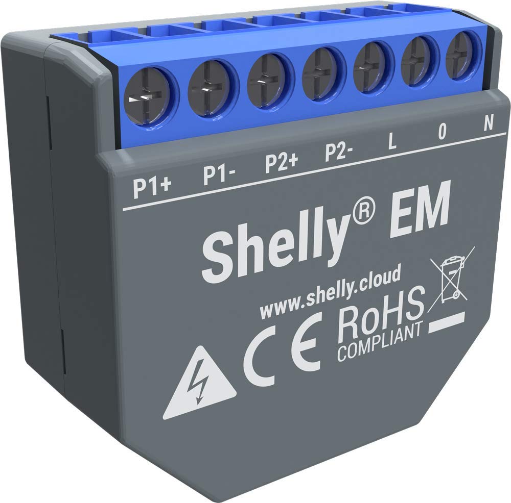 Shelly EM - Meter without voltage converter