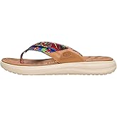 HEYDUDE Men's Margaritaville Finn Flip Sandal | Lightweight Flip Flop | Contoured EVA Footbed, Supportive EVA Midsole, Durable EVA Outsole, Shock Absorbing Cushioning, Flexible Traction, Easy On