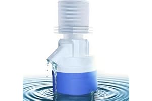 LAGWIUY 1PC 2" Top Inlet Automatic Water Level Control Float Valve, Float Valve for Water Tank, Pools, Pond, Livestock, Aquariums, Aquaculture