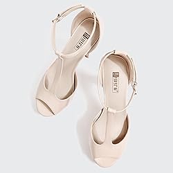 IDIFU Women's IN5 Polly Platform Chunky High Heels