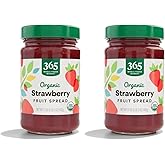 365 by Whole Foods Market, Organic Strawberry Fruit Spread, 17 Ounce (Pack of 2)