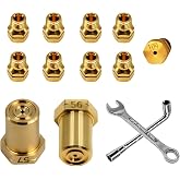 LP Conversion Kit for Frigidaire FC GC PC Gas Ranges, Replaces 4980407 | Converts Natural Gas to Propane, Kit with 11 Brass Orifices &amp; Installation Tools, Cross Reference AP7213138
