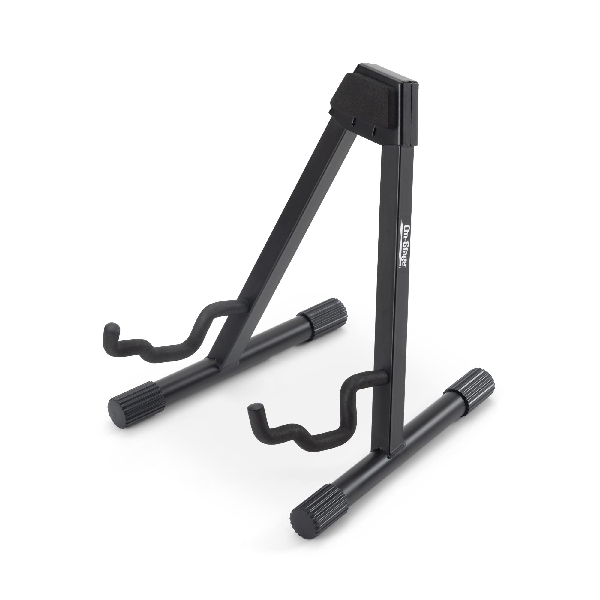 On Stage Stands GS7462B Professional Single A-Frame Guitar Stand, Black