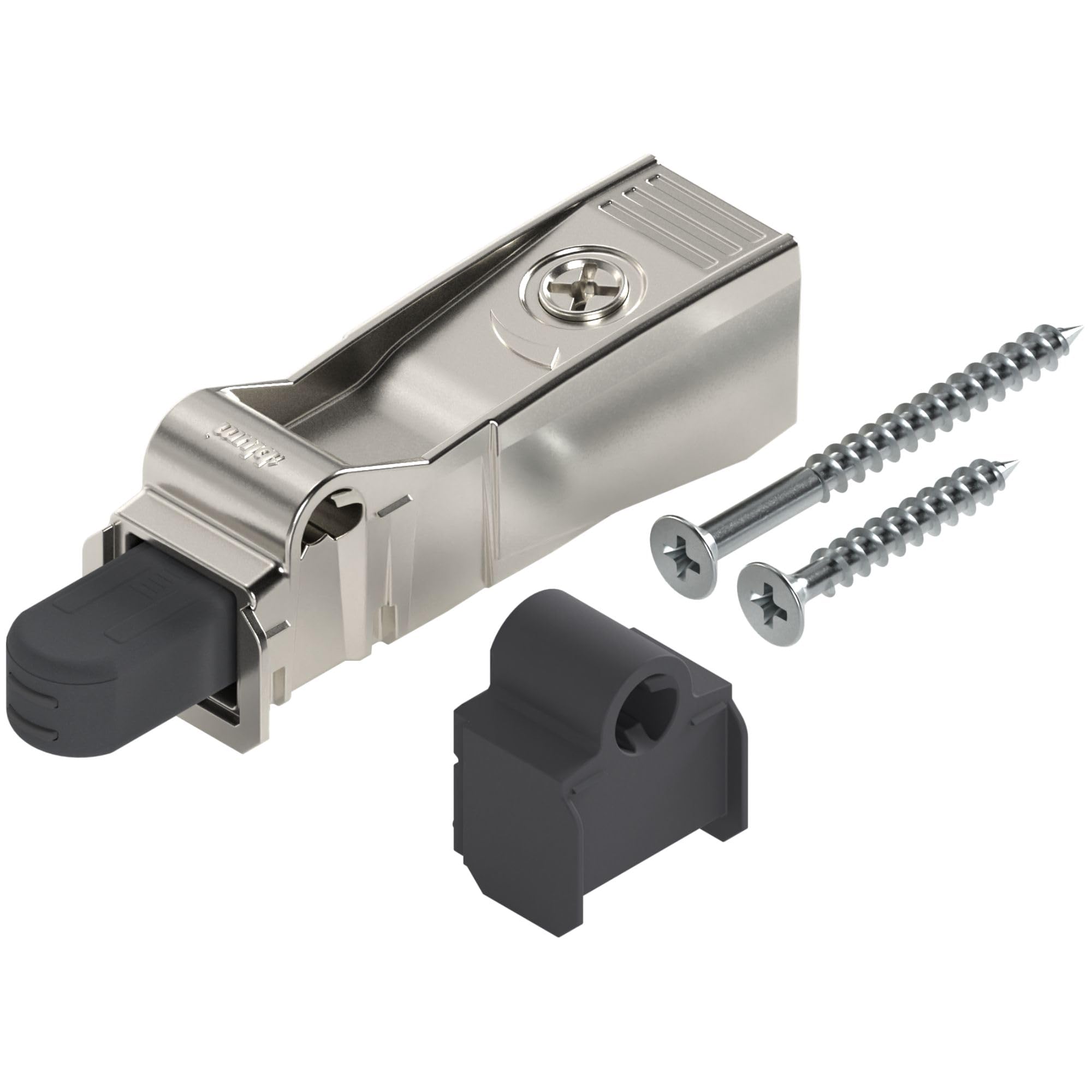 Blum 971A9700.22x10 971A BLUMOTION Cabinet Soft Close Polybag Kit for Doors, Nickel Finish (Pack of 10)