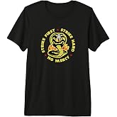 Cobra Kai Strike First Cobra Logo TV Show Premium Tri-blend T-Shirt