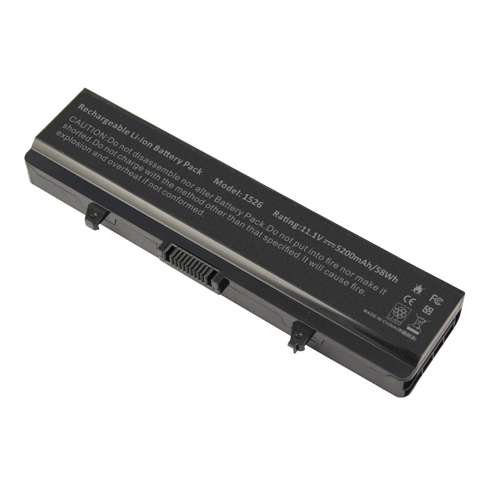 ARyee 5200mAh Laptop Battery for Dell Inspiron 1525 1526 1545 1546 1440 1750 GW240 RN873 M911G K450 HP297 X284G J399N XR693 WK371