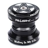 ALEOED Bike Fork Headset, 34mm Bicycle Bearing Headset | CNC High Precision Machining Aluminum Alloy Accessory