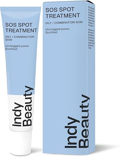 Indy Beauty Spot & Acne Treatment Salicylic Acid Witch Hazel Niacinamide AHA
