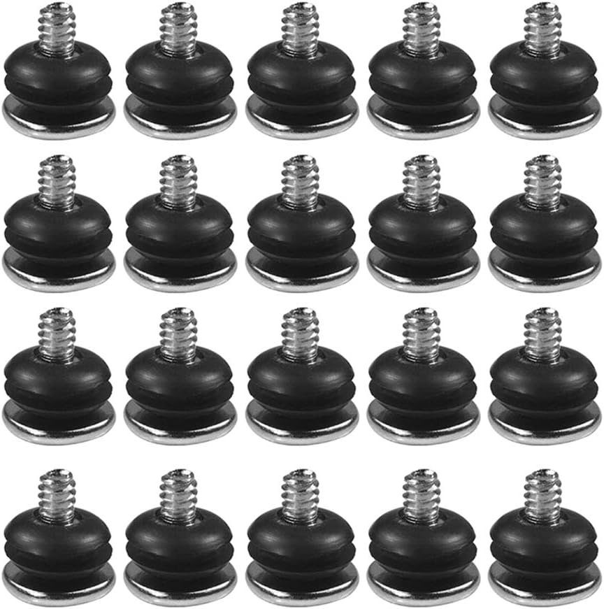 Kemelo 20x PC Computer Case Shockproof Screws 3.5" HDD Mount Rubber Dampen