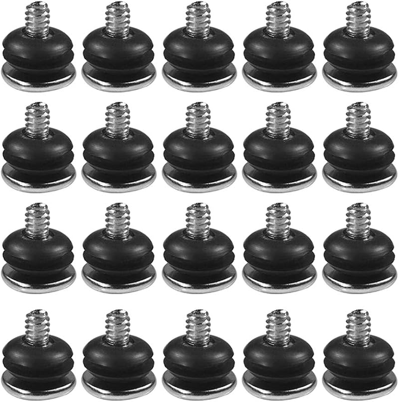 Kemelo 20x PC Computer Case Shockproof Screws 3.5" HDD Mount Rubber Dampen