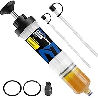 ExtreSpo 500CC Fluid Extractor, Fluid Syringe Pump, Oil Extractor for Cars/Ships/Engines/Lawn Mowers Fluid Extraction and Fil