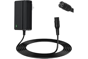 TOOAEMIS 24V Charger for Electric Scooter Razor MX350 E100 E125 E150 E175 E200 E200S E300 E300S MX400 Dirt Rocket Dirt Bike Dirt Quad Motorcycle Pocket Mod Sports Mod 3-Prong Power Supply 24V Battery Charger