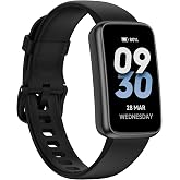 Slim Design Fitness Tracker, No App No Phone Required, Long Battery Life | Pedometer Watch, 30 Meters Waterproof Smart Watch, Heart Rate Blood Oxygen Sleep Monitor, Step Counter for Men Women