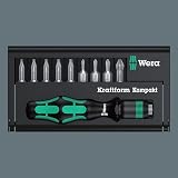 Wera Kraftform Kompakt 10 Bit-Holding Screwdriver & Bit Set PH/PZ/SL/TX view 9