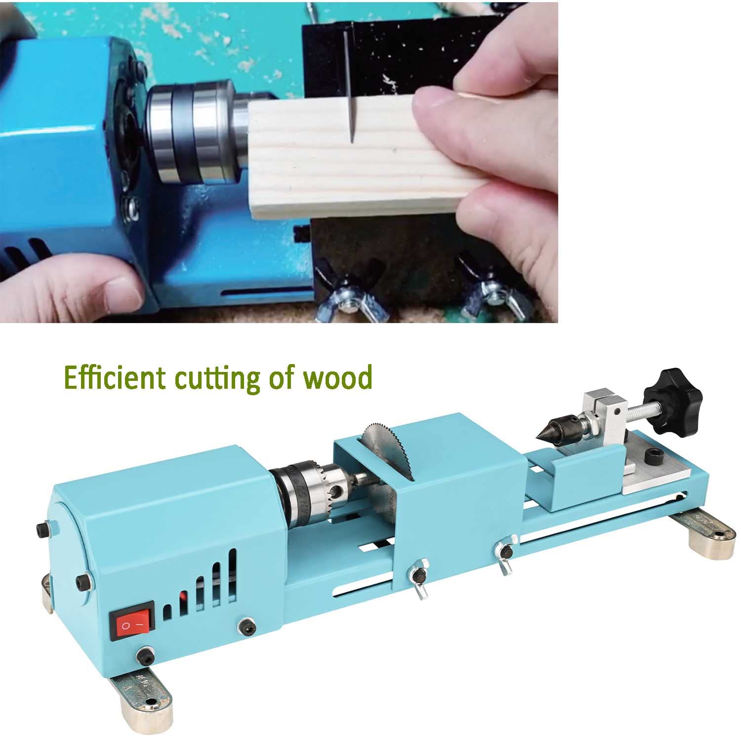Mini Late Mua Wood Lathe Mini Lathe Machine Multi-Purpose Type Lathe Milling ...