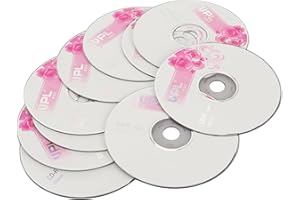 CD R Blank Discs, 52X 700MB Recordable Disc Blank CDs, Blank CDs for Burning Music for Storing Digital Images Music Data(10PC