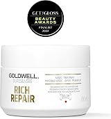 Goldwell Dualsenses Rich Repair 60sec Treatment Mask Damaged Hair Restore 200ml view 2