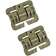 Yunshao JPC Vest APC Molle System Qd Adapter, Quick Release Buckle, Molle Side Belt Cummerbund Fast Fit Buckle, Shoulder Quick Release Buckle for JPC CPC NCP XPC Vest (Shoulder Buckle Army Green)