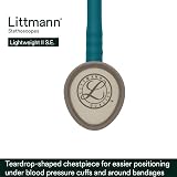 3M Littmann Lightweight II S.E. Stethoscope Caribbean Blue 28 Inch 2452 view 3