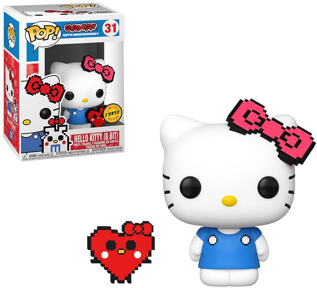 Hello Kitty Funko POP 8-Bit Vinyl Figure CHASE VERSION