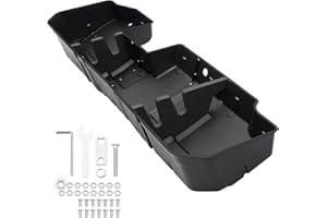 FIILINES Under Seat Organizer for Chevy Silverado 1500/GMC Sierra 1500 2019-2025 2026, 2020-2025 2026 Silverado/Sierra 2500HD