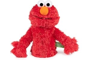 GUND Sesame Street Official Elmo Muppet Plush Hand Puppet, Premium Plush Toy for Ages 1 & Up, Red, 11”