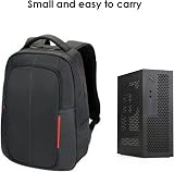 JUJIAN A09 Mini ITX HTPC Gaming Computer Case USB3.0 Desktop Chassis Black view 5