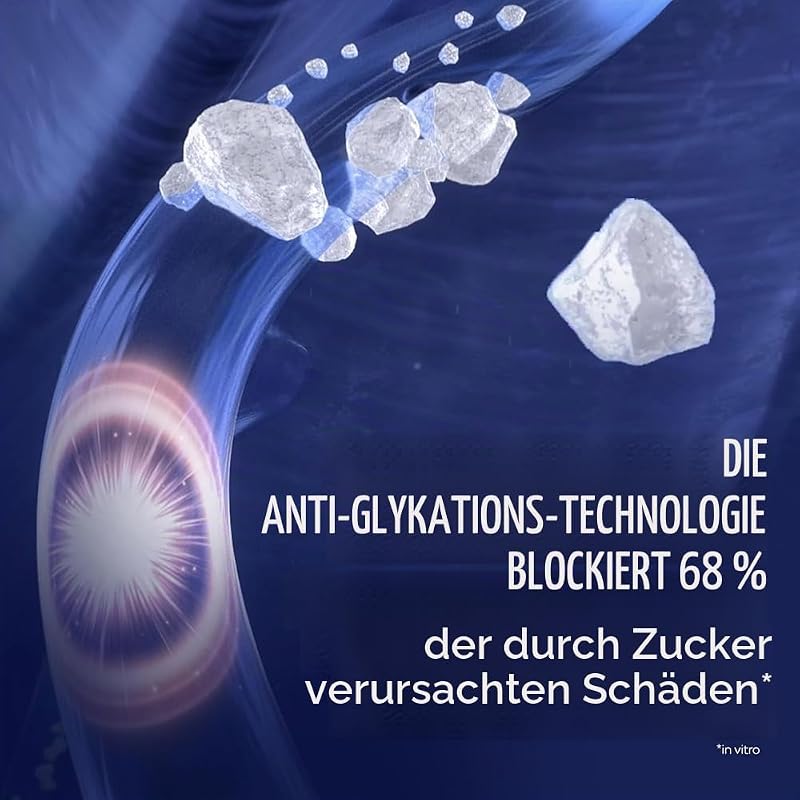 Q10 Anti-Falten-Serum Expert Double Action (30 ml), Gesichtsserum mit Anti-Aging-Technologie, Anti-Aging-Gesichtswasser, blockiert Zuckerschäden