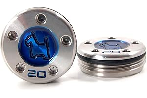 19th Hole Custom Shop 2 of 20g Weights for Scotty Cameron Golf Putters, Scottie Dog