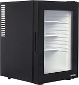 Corby Eton 40L Glass Door Minibar Fridge Silent LED Light Adjustable Shelves view 4