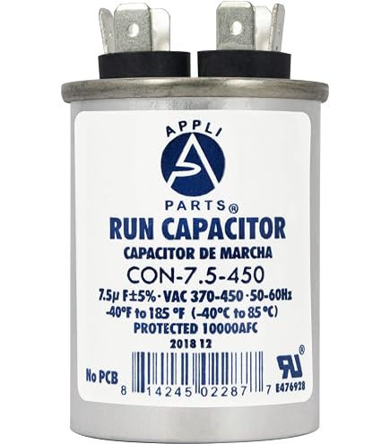 AmRad Round Run Capacitor 55/5 MFD 370/440 VAC | USA2240 For Air Conditioner Motor
