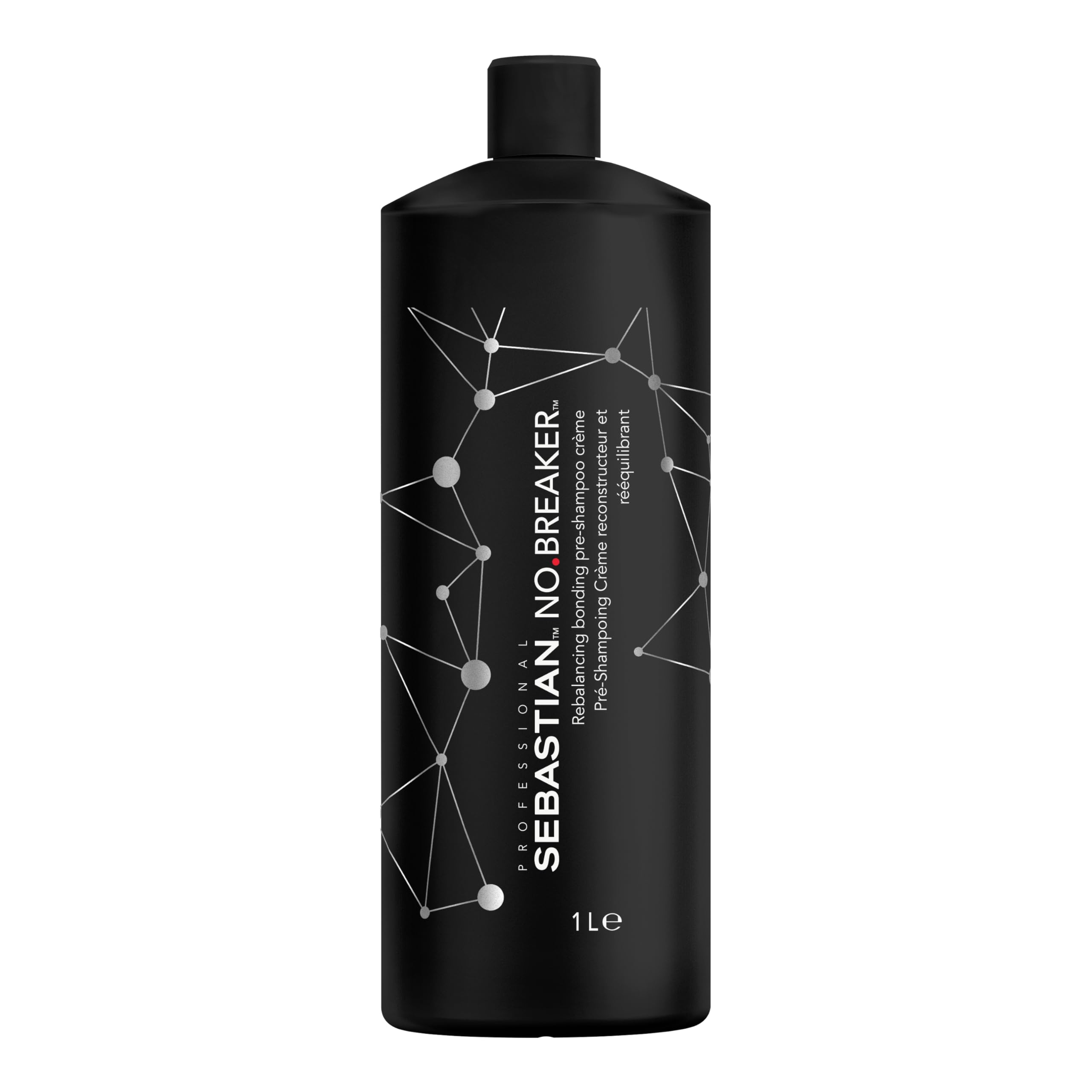 Sebastian Professional No.Breaker Rebalancing Bonding Pre-shampoo Crème | Bond Repair Treatment | Protection against Breakage | For Soft, Resilient Hair | 1000ml