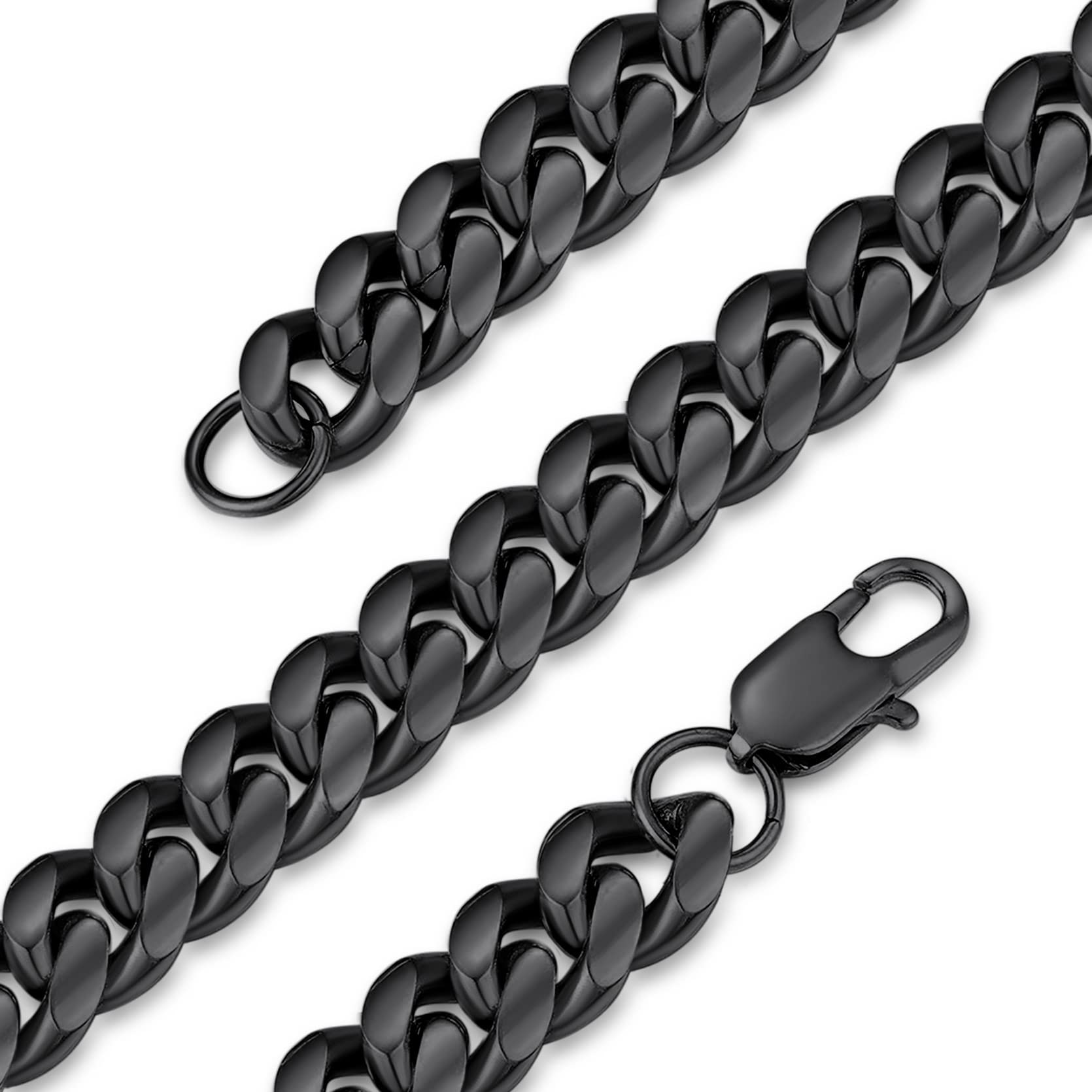 GoldChic Jewelry 10mm Chunky Miami Cuban Chains Necklaces For Men